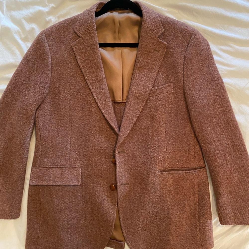 Super original Harris Tweed wool blazer.